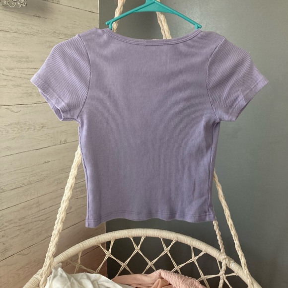 Brandy Melville zelly button up top - Picture 4 of 4